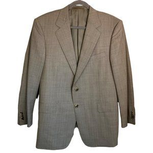 Ermenegildo Zegna Sz.50 C Blazer Sport Coat High Performance Wool and Silk Plaid